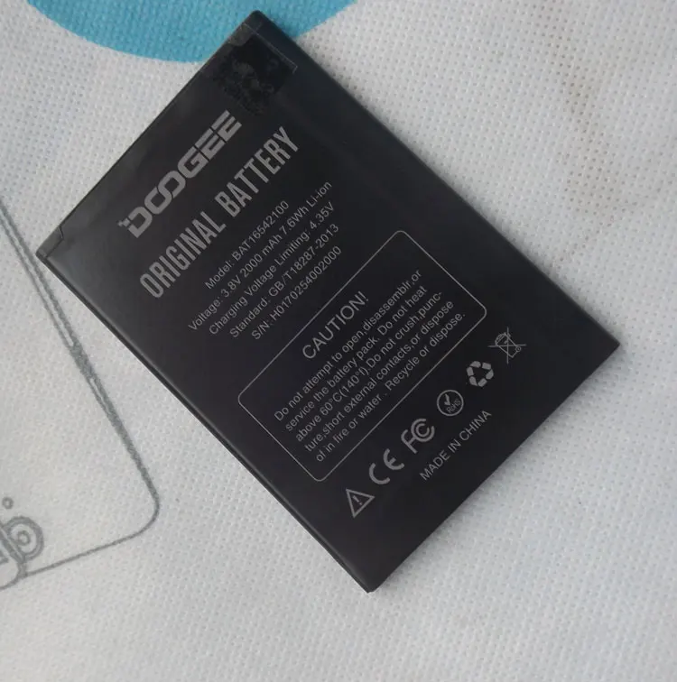 Nové doogee x9 mini Batéria Pre 5.0 inch doogee x9 mini Smart Telefónu s Sledovacie Číslo