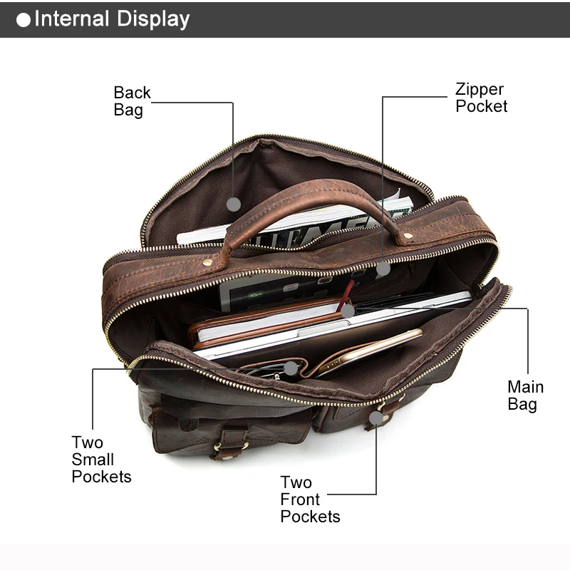 WESTAL Originálne Kožené pánske tašky Crossbody Tašky Bežné Kapsičky Muži Kufríky Notebook messenger taška mužov taška cez rameno kabelky