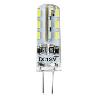 10pcs 1.5 W G4 LED Lampa DC 12V Žiarovky SMD 3014 Studená Biela/Teplá Biela LED Svetlo 360-Stupňový Uhol LED Reflektor, Žiarovka
