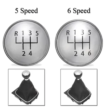 5 Rýchlosť 6 Rýchlosť Radiacej Páky Znak, Odznak Kryt Spp Pre VW Golf Jetta MK5 MK6 Králik Bora