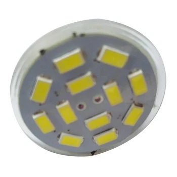 DSHA Hot Predaj 6W GU4(MR11) LED Reflektor, MR11 12 SMD 5730 570 m, DC 12V, Biela