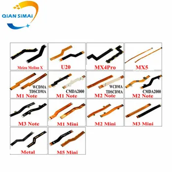 QiAN SiMAi Nový pás s nástrojmi Konektor Hlavný Flex Kábel pre Meizu X U20 MX4Pro MX5 M1 Poznámka M2Note M3 M5 Poznámka M1 mini M2 M3 M5mini Kovov