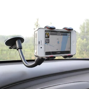 Univerzálny čelného skla Pripojit Mobil s GPS Držiak na Stenu Stojan pre iPhone 5s 6S Plus amsung Poznámka 3 4 5 S4 S5 S6 S7 telefónov LG