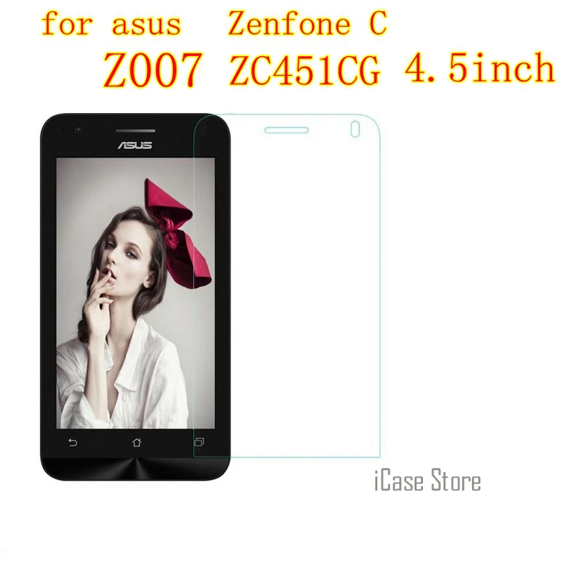 2.5 D 9H Screen protector tvrdeného skla Pre ASUS Zenfone C zenfoneC ZC451CG Z007 4.5 palcový zc451cg zc451cg 451 cg kryt prípade