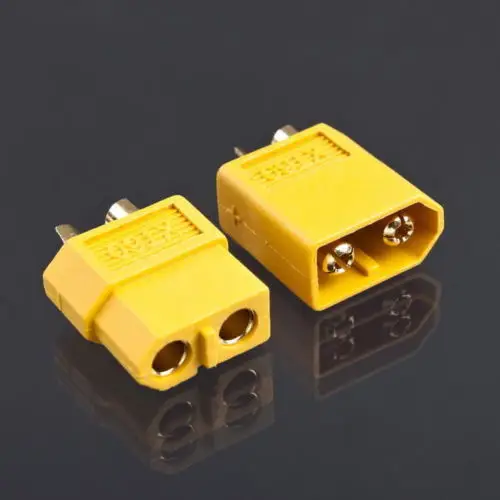 2 páry XT60 Mužskej & Žena Bullet Konektory Konektory Pre RC LiPo Batérie