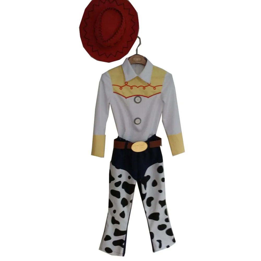 2017 Toy story Jessie cowgirl Fancy Dress Up Kostým Pre Dieťa S Klobúk