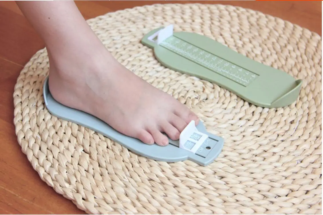 2018 Nové Footful Nohy Prístroj na Meranie Topánky Rozchod Pravítko pre Baby detská postieľka batoľa moccasins Opatrenie Nohy Doma