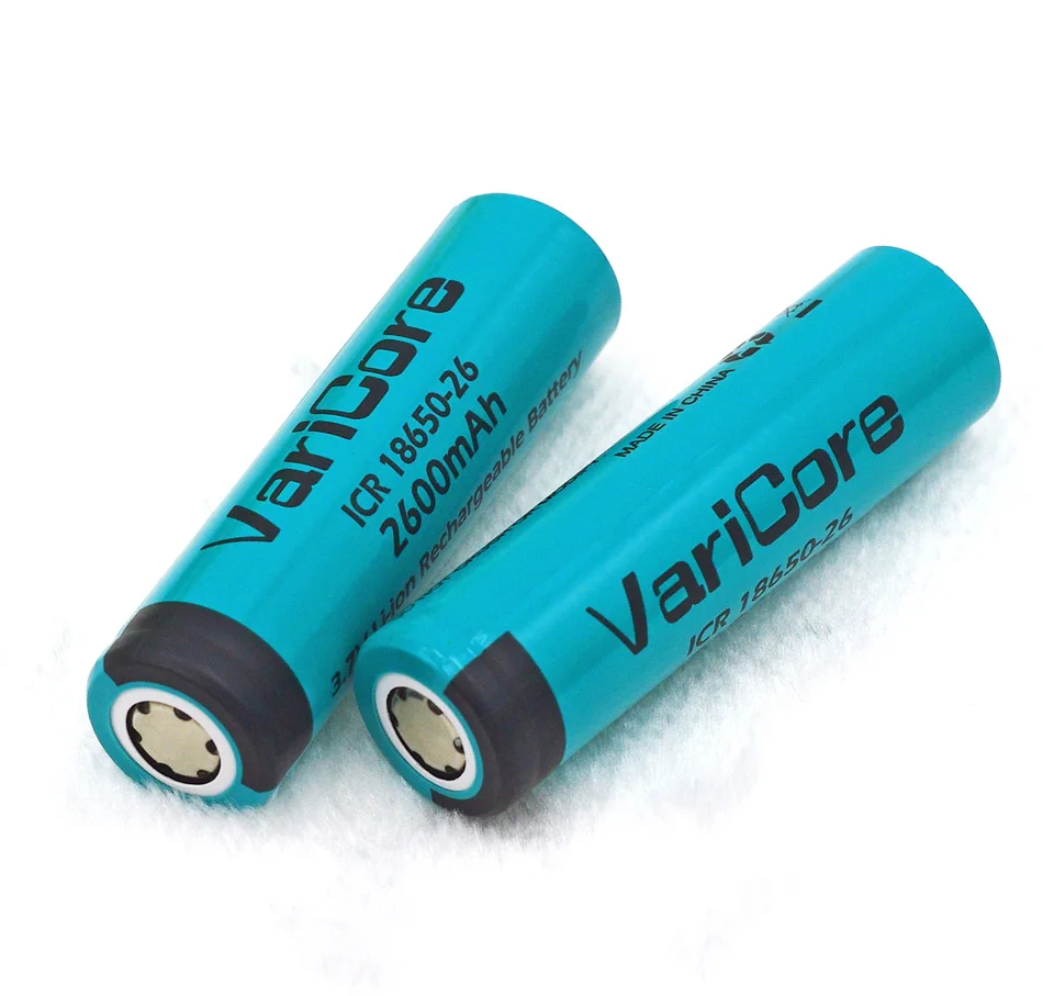 20PCS VariCore ICR18650-26 Pôvodné 18650 2600mAh Li-ion batéria,Nabíjateľná Batéria 18650