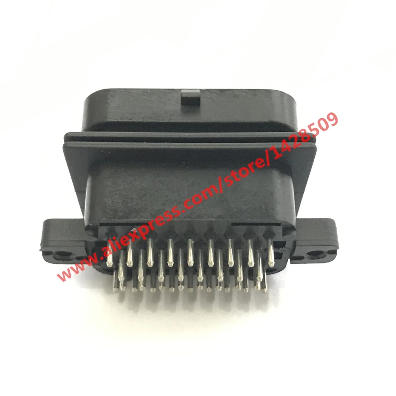34 Pin Spôsobom TYCO AMP TE 2-6447232-3 Muž ECU PCB Automobilový Konektor Pre Motec Haltech Suzuki Plug