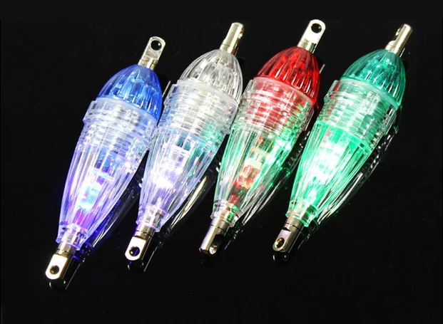 4 ks 6typ LED lákať ryba návnady LED svetlá LED elektronické spotrebiče priťahovať kovové lákať svetelný