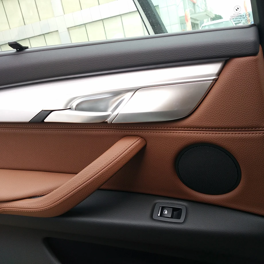 4pcs ABS Chrome Príslušenstvo Pre BMW X5 X6 F15 F16 2016 Interiérové Dvere Rukoväť Miska Výbava,Auto Styling