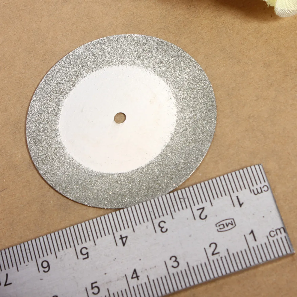 5 ks 50 mm Diamantový Rezací Disk & Drill Bit Nastavený Rotačný Nástroj Čepeľ pre Dreva, Kovu, Kameňa Fréza Náradie Príslušenstvo