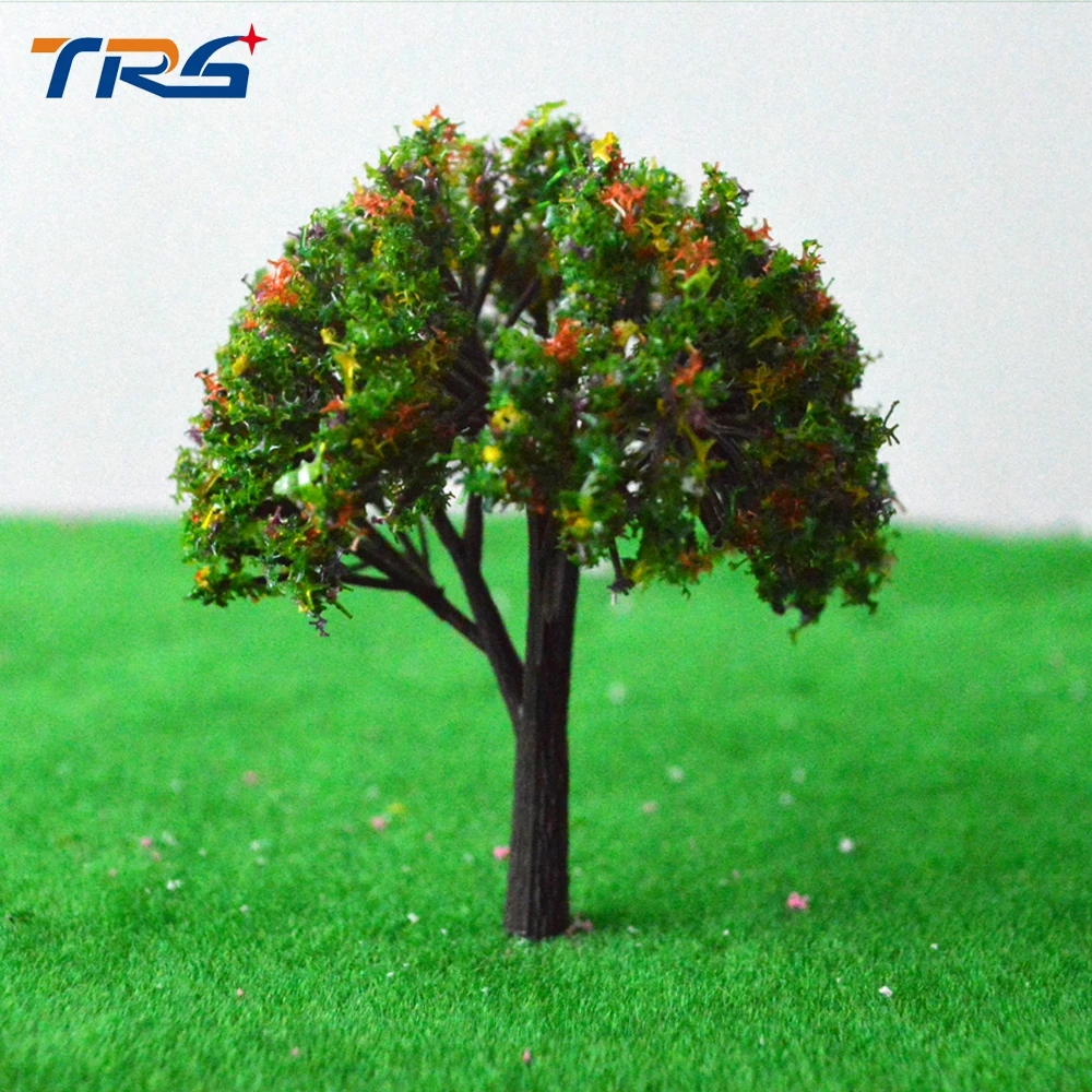 8 cm zmenšený model stromu miniatúrny model farba strom N zmenšený model stromu rozloženie model budovy súpravy
