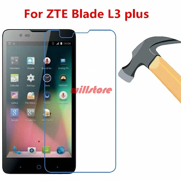 9H LCD displej, Tvrdené Sklo Screen Protector Tašky film pre ZTE BLADE L2 L3 L3 plus X3 X5 V6 X7 Z7 X9 A452 ZTE Blade G lux/V830