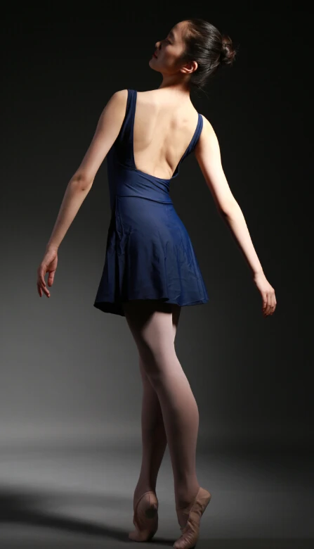 Bez rukávov balet trikot šaty backless dospelých balet jednotné