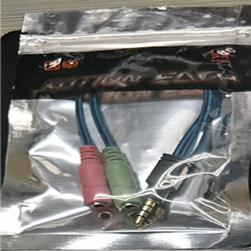 CH3 3,5 mm Jack Kábel Slúchadlo Headset Adapter Kit Vzájomnej meničov a ich modelovaním pre Notebook,PS4,Smartphone,Xbox , s Slúchadlá/Mikrofón