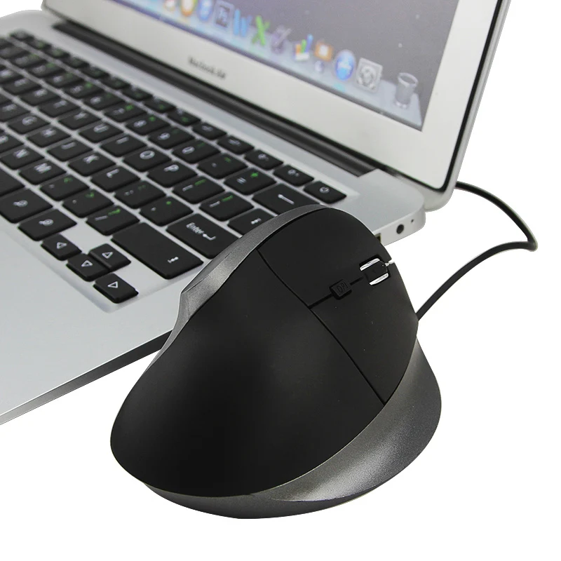 CHYI Drôtová Myš Ergonomický Vertikálne 800-1000-1200-1600DPI 5 Kľúčov USB Herných Myší S Podložka pod Myš Auta Zápästie Zvyšok Mat Pre PC, Notebook
