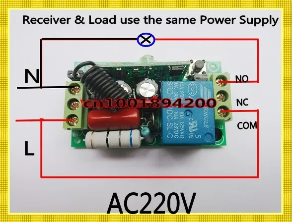 Diaľkové Ovládanie sa Prepne AC220V 1CH Osvetlenia, Spínače LED Lampa NA VYPNUTIE Diaľkového ovládača 4Receiver 3Transmitter 315/433 Učiť Kód