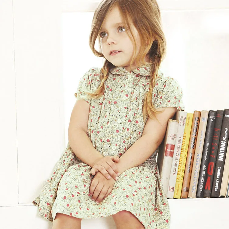 Dievčatá Princezná Šaty Bežné Deti Oblečenie Módne Letné Kvetinové Zelené Šaty Pre Dieťa Dievča Detí Dieťa Roztomilý Oblečenie