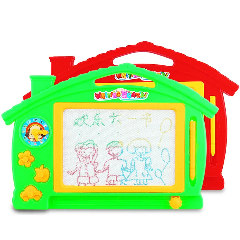 Dieťa magnetické písanie doska/kolorovaná kresba doska/malé tabuľa/vzdelávacie hračky pre deti/hračky pre deti/hračky/montessori/oyuncak