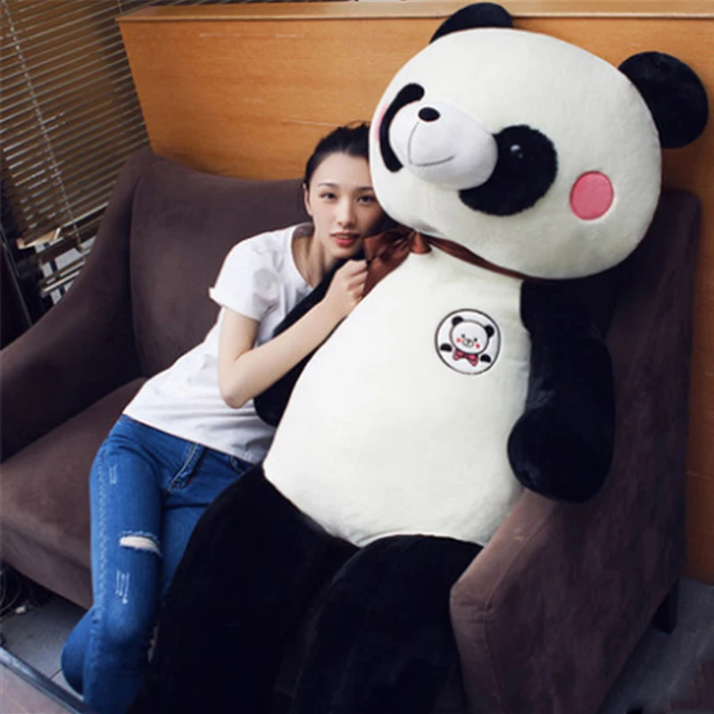 Fancytrader Big Jumbo 160cm Cartoon Panda Plyšové Hračky 63inches veľké Plyšové Zvieratá Panda Bábika Anime Vankúš Dieťa Prítomný