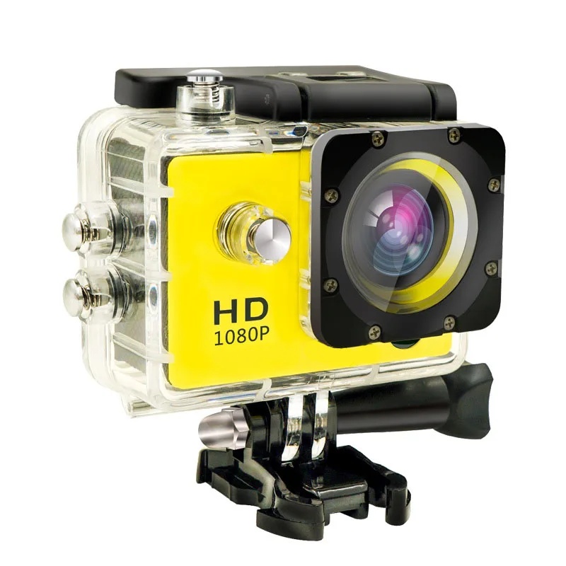 Full HD 1080P Akciu, Športové Kamery, Mini Kamery Vonkajšie Nepremokavé gopro štýl go pro 2