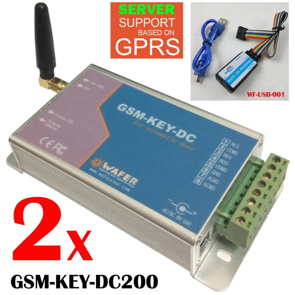 GSM Diaľkové ovládanie pre brány otvárač (Podpora normálneho autorizované čísla a Špeciálne prístupové telefónne číslo), podporu App