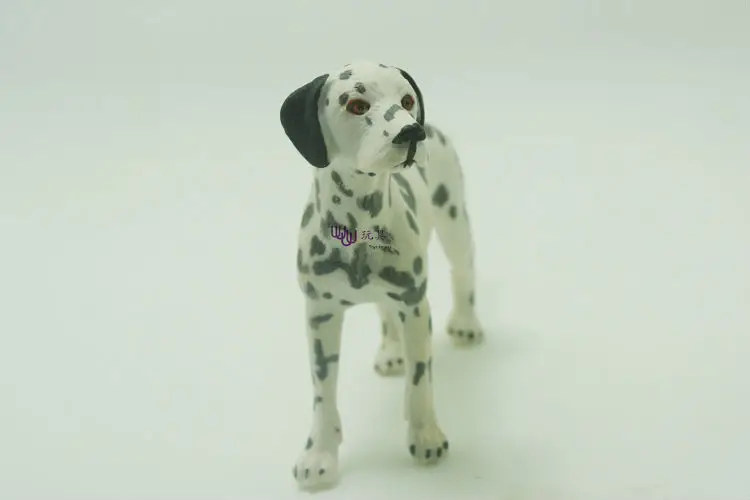 Horúce hračky:Dalmatínskych Psov simulačný model Zvierat deti hračky pre deti, vzdelávacie rekvizity