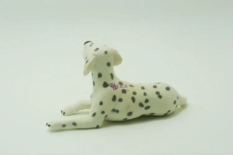 Horúce hračky:Spací Dalmatínskych Psov simulačný model Zvierat deti hračky pre deti, vzdelávacie rekvizity