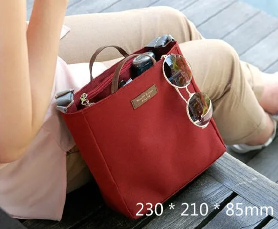 Kórejský módne svetlo multi - priestoru taška cez rameno môžu byť prenosné, cestovné brašna skladovanie taška vybrať taška