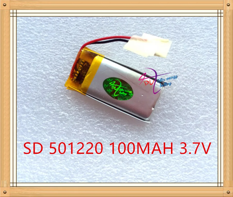 Liter energie batérie WEP210 WEP301 WEP200 Bluetooth headset 3D okuliare 501220 051220 100mAh