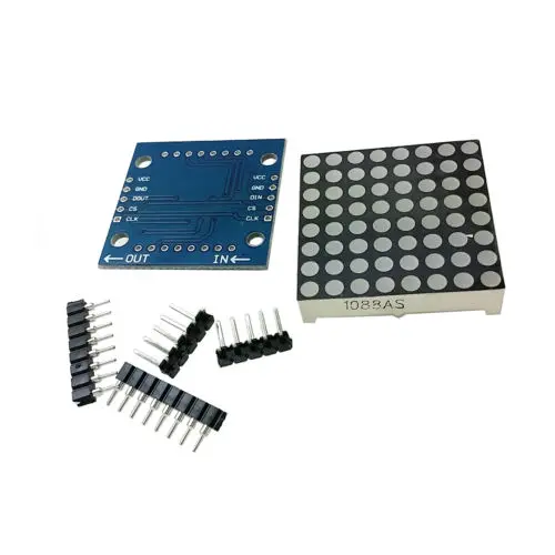 MAX7219 dot matrix modul Arduino microcontroller modul DIY KIT
