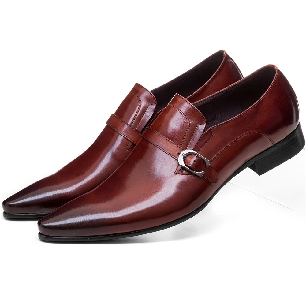 Móda hnedé opálenie / black lete mokasíny pánske šaty topánky pravej kože business topánky mens formálne topánky s prackou