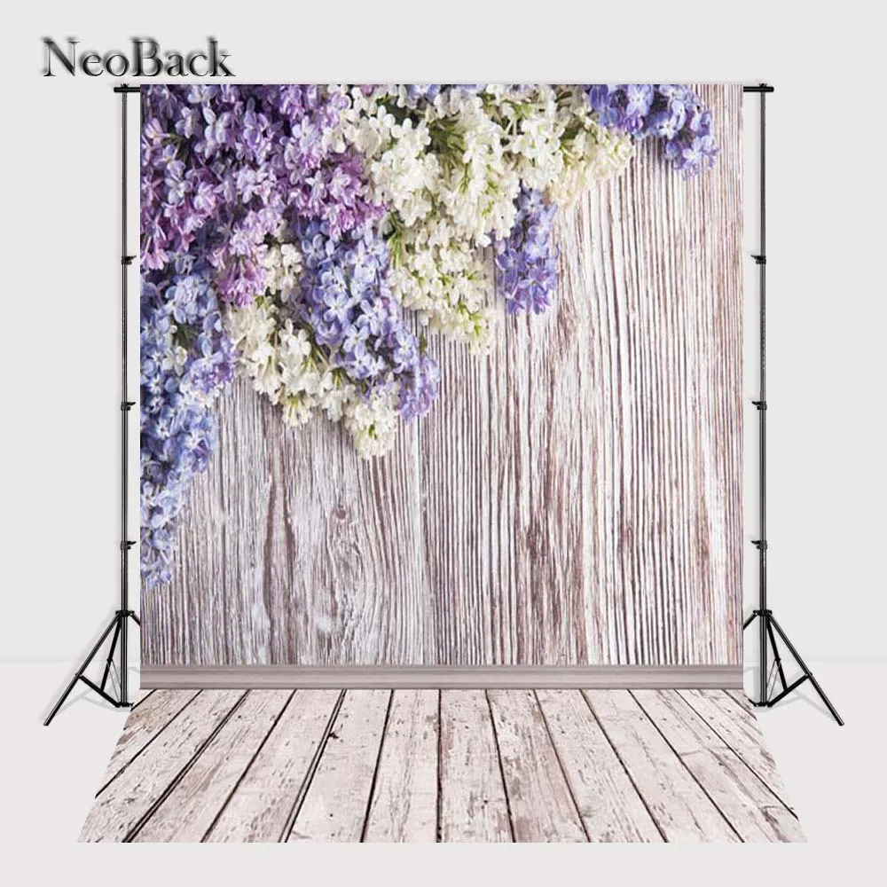 NeoBack Tenké Vinyl fotografie pozadie Prispôsobiť jarné kvety Pozadia Digitálna Tlač Foto Štúdio Pozadie P2393