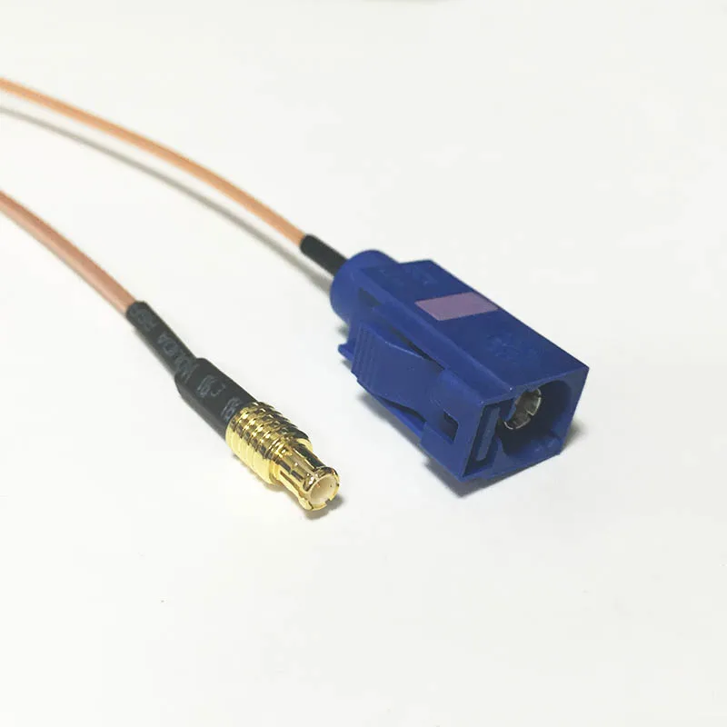 Nové MCX Samec Konektor Prepínač FAKRA C ženské RG178 pigtail Kábel 15 CM 6
