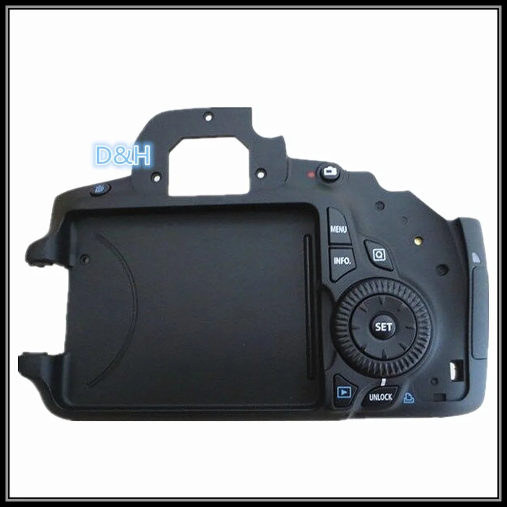 NOVÝ Zadný Kryt Montáž Jednotky, Funkčné klávesy pre Canon EOS 60D Digitálne SLR Fotoaparát Opravy Časť