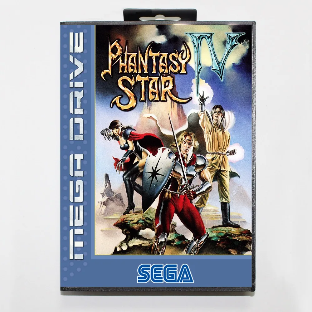 Phantasy star 4 16 bit SEGA MD Hra Karty S Retail Box Pre Sega Mega Drive Pre Genesis