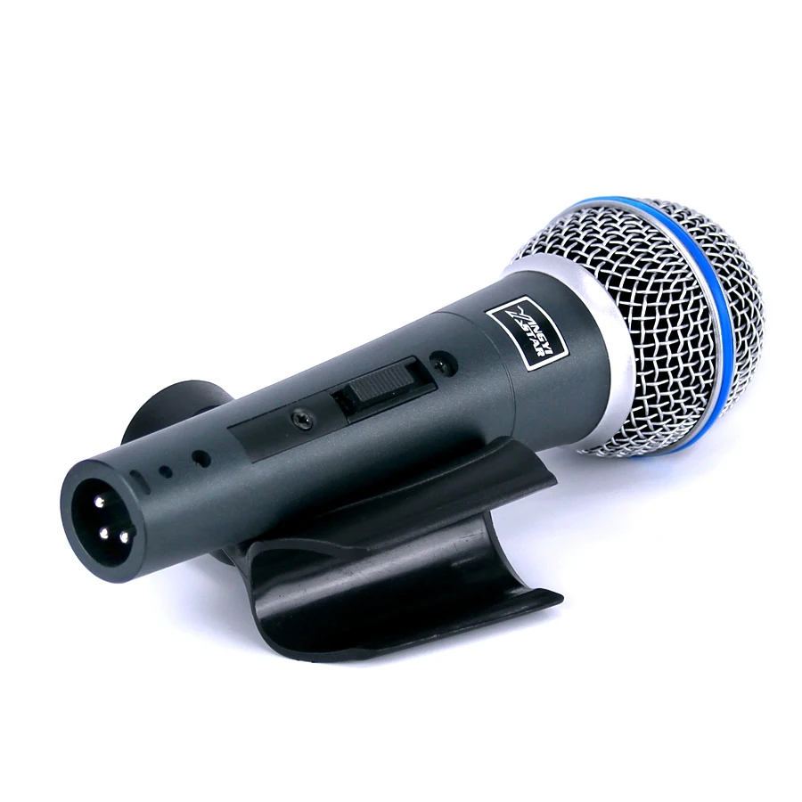 Profesionálne Ručné Prepínanie Cardioid Vokálny Dynamický Mikrofón Káblový Mikrofón Pre BETA58A KTV Karaoke PC Spievať Microfone fio Microfono