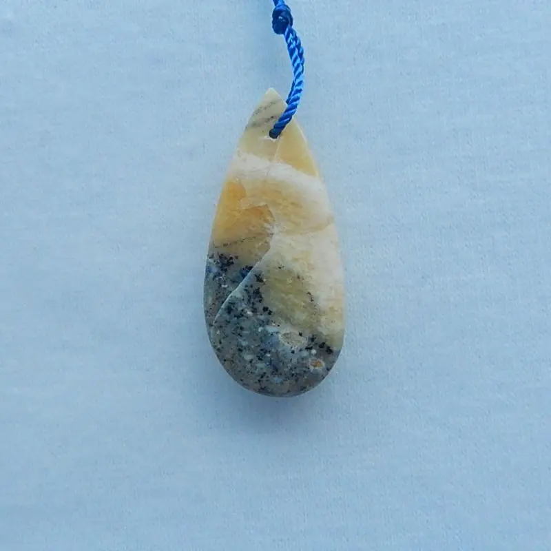 Prírodné Tichom Jaspis Semi-drahé kamene, Šperky, doplnky Prívesok Perličiek,30x13x4mm,1.8 g