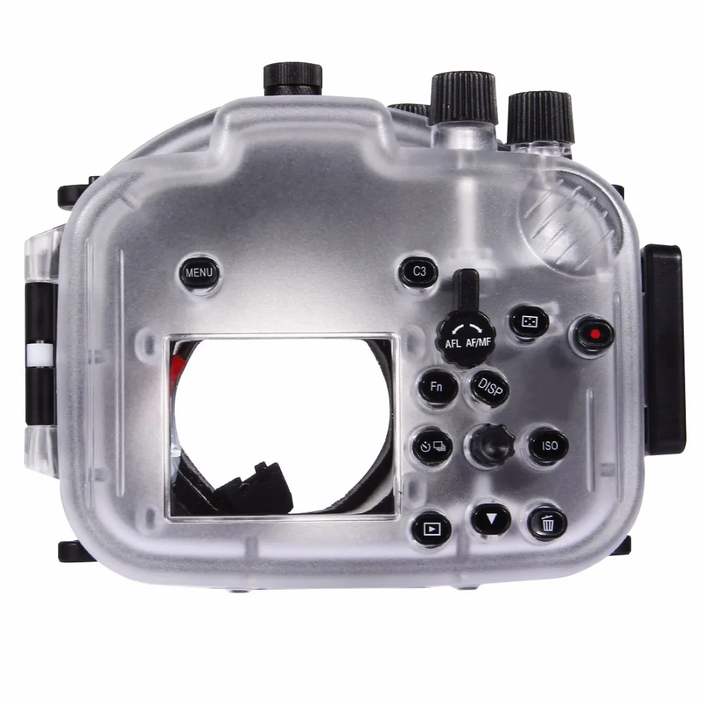 PULUZ 40m pod vodou Hĺbkové Potápanie Prípade Vodotesný Fotoaparát Bývanie pre Sony A7 II / A7R II
