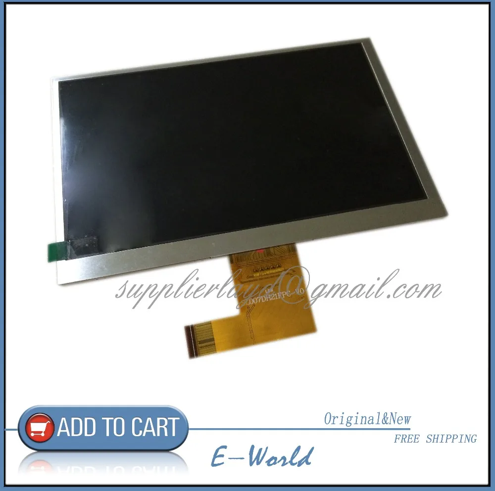 Pôvodné a Nové 7inch 41pin LCD displej SL007DH24B05 SL007DH24B SL007DH24 pre tablet pc doprava zadarmo