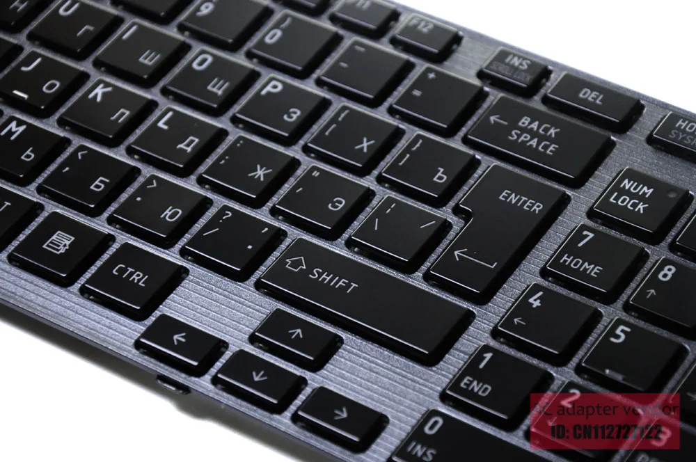 Ruský nové PRE TOSHIBA P750 A660 A600 A600D A665 notebook, klávesnica s podsvietením