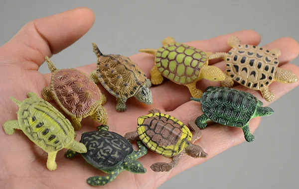 Simulácia morský živočích model hračka korytnačka roztomilý žiadny zápach