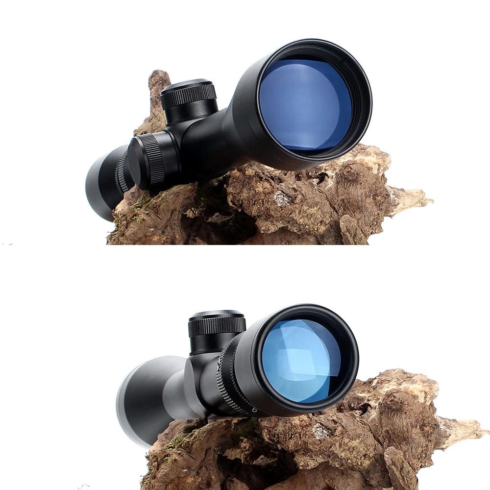 Taktické ohhunt 3-9X40 Optika Riflescopes Diaľkomer Reticle Kuše Vzduchovky Streľba Poľovníckych Puška Rozsahu s Mount Krúžky