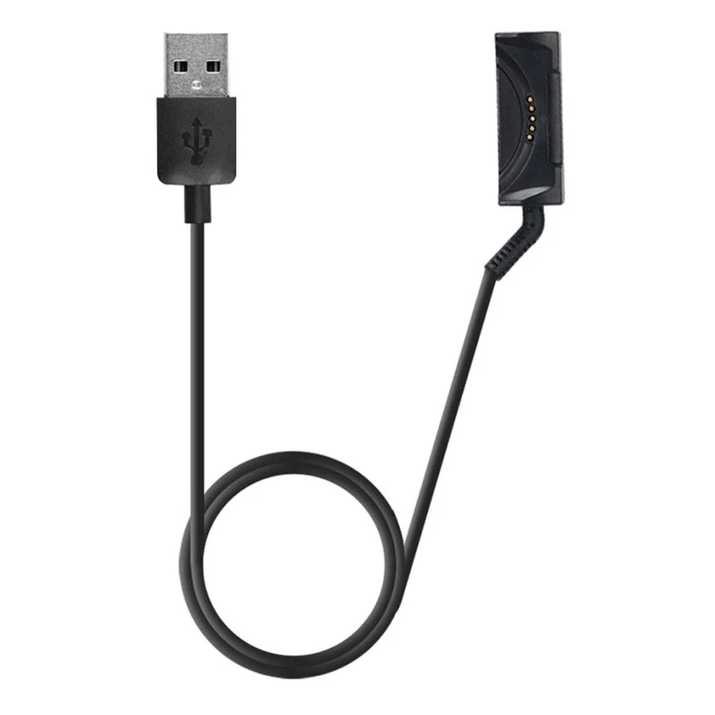USB Magnet Nabíjanie Kábel Nabíjací Kábel Pre LG Urbánnej 2 W200 Edition Smart Hodinky-R179 Vysoko Kvalitné Čierna