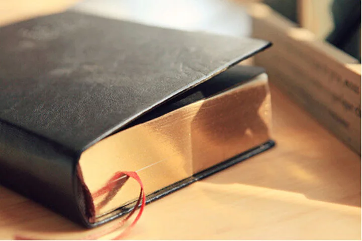 Vintage Hrubé Kožené Biblie Notebook Prázdny Denník Kniha Retro Zakka Papier Časopisoch Program Plánovač Poznámkový Blok, Písacie Potreby Darček Dodávky