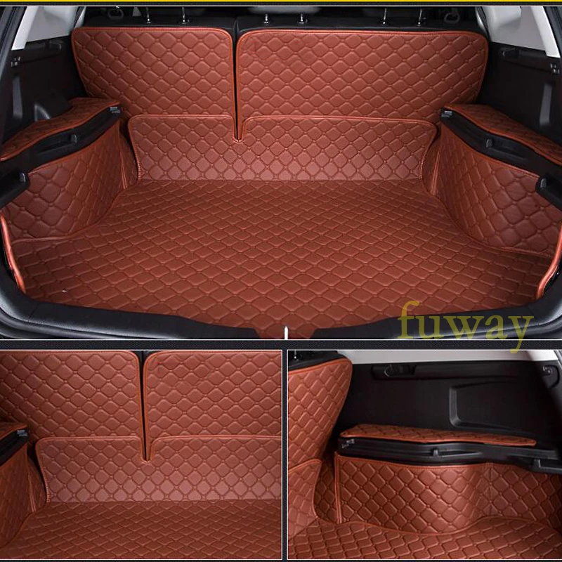 Vlastné Plný kufor 3D rohože kožený pásik pre HAVAL H6 všetkých poveternostných zásobník koberec nákladné auto-styling auto nálepky, auto príslušenstvo