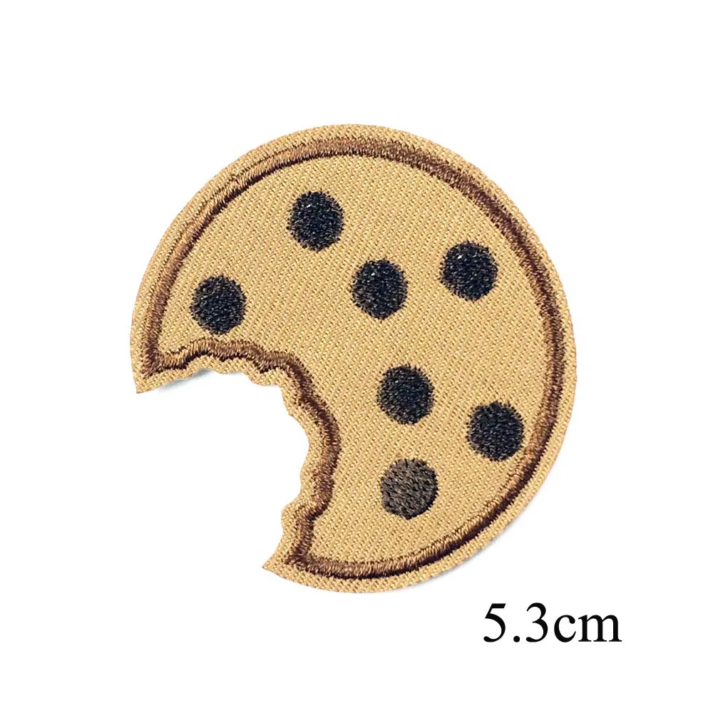 Výšivky Žehlička Na Patche Pre Oblečenie žehličky Na Nálepke DIY Šitie Odznaky Cookies Vyšívané Appliques Dodávateľa Odev
