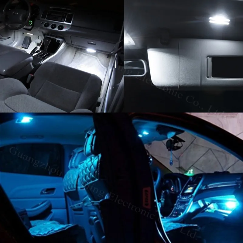 WLJH 20pcs Led Auto Canbus Osvetlenie Žiarovka Priehradky Dome Mapu Márnosť Interiérové LED svetla kit pre BMW X3 F25 2011 -