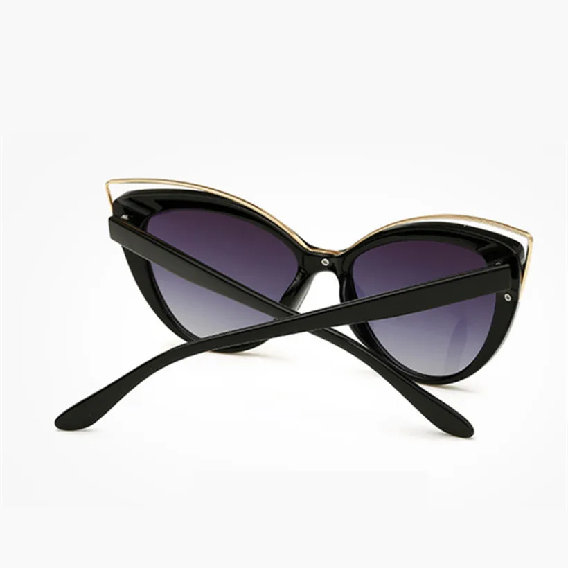 YOOSKE Katie Holmes Elegantné Krivky Dizajn slnečné Okuliare pre Ženy, Luxusné Mačka ucho Okuliare UV400 Odtiene Lupa 